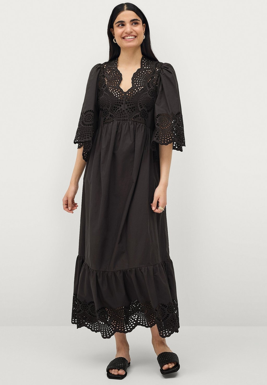 Платье макси Ellos Collection, цвет schwarz