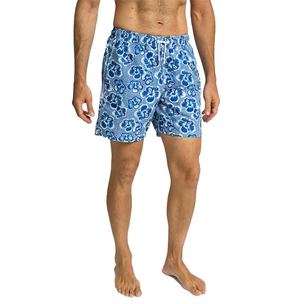

Шорты для плавания Hackett Hibiscus, синий