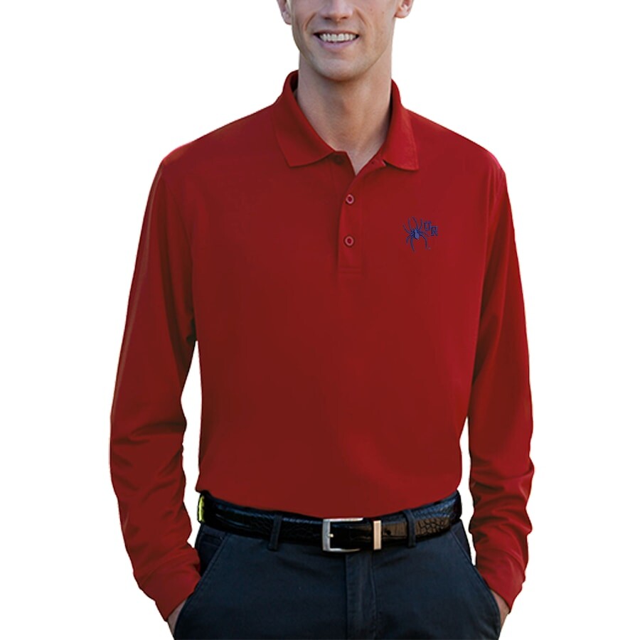 

Поло с длинным рукавом Vantage Apparel Richmond Spiders, красный