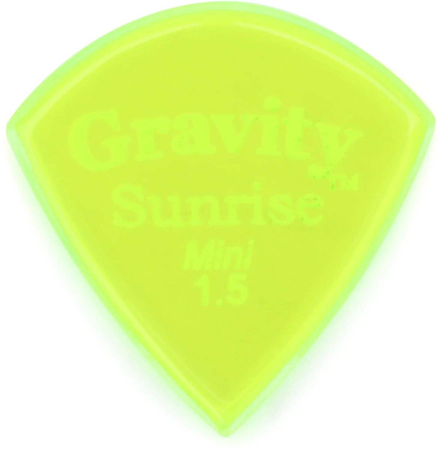 

Gravity Picks Sunrise — мини-размер, 1,5 мм, полированный