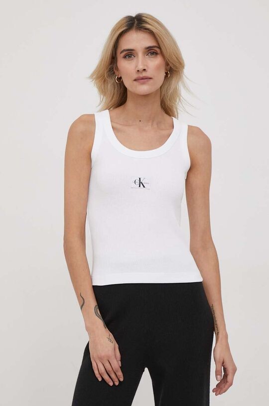 

Топ Calvin Klein Jeans, белый