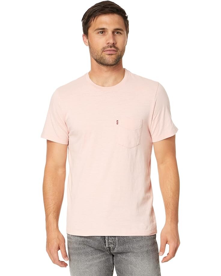 

Футболка Levi's Mens Short Sleeve Classic Pocket, цвет Peachskin