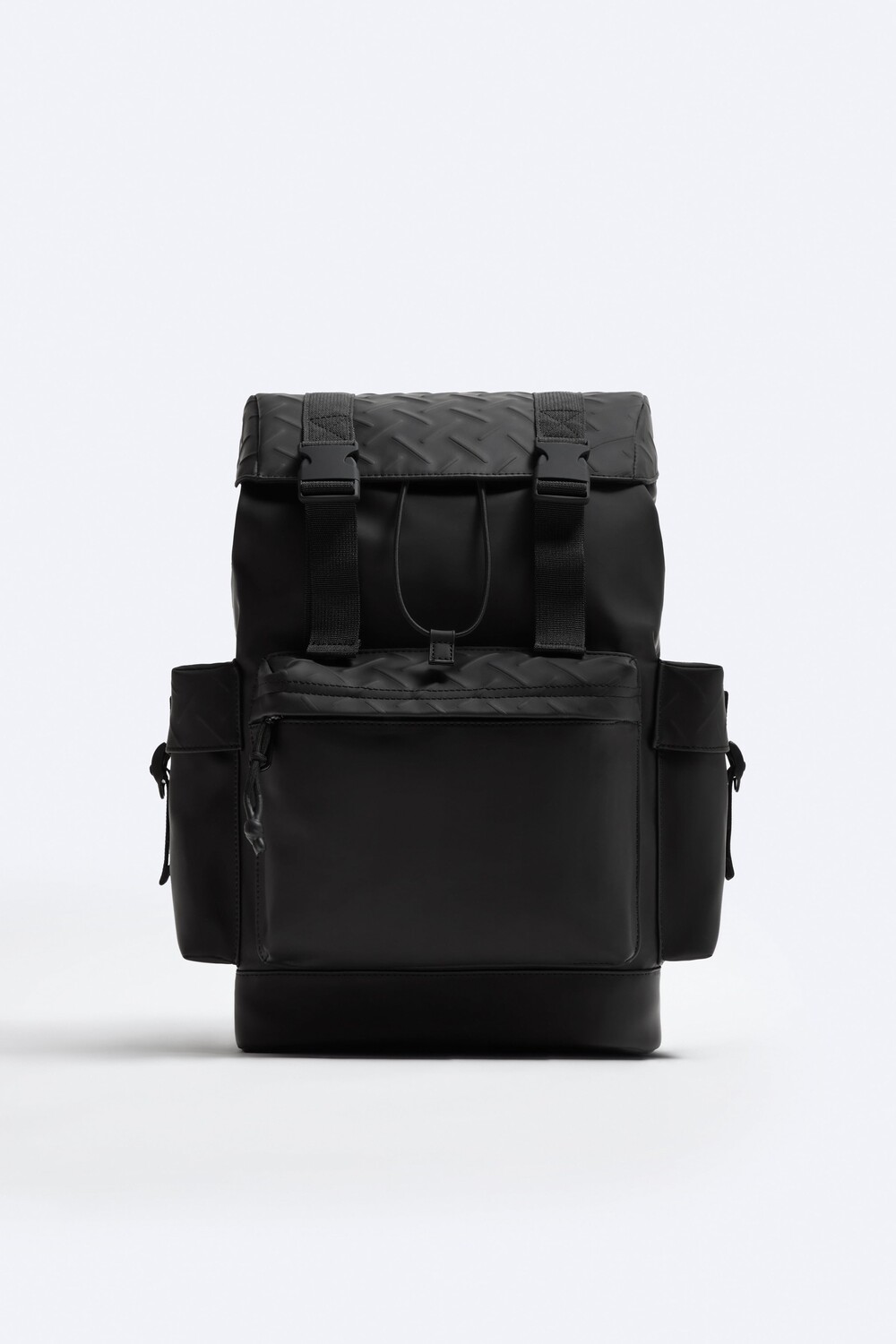 

Прорезиненный рюкзак для исследователей с тиснением Zara, черный