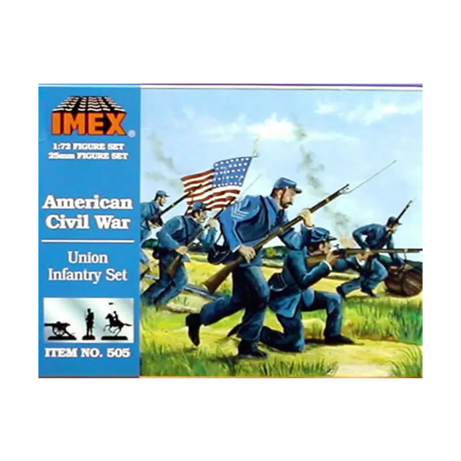 

Пехота Союза, American Civil War Miniatures (1:72) (Imex Model Company)