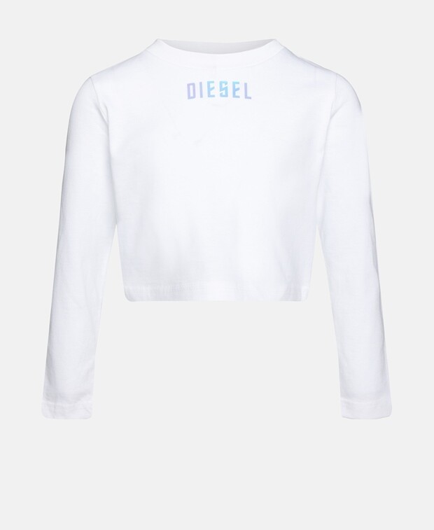 

Топ с длинными рукавами Diesel, белый