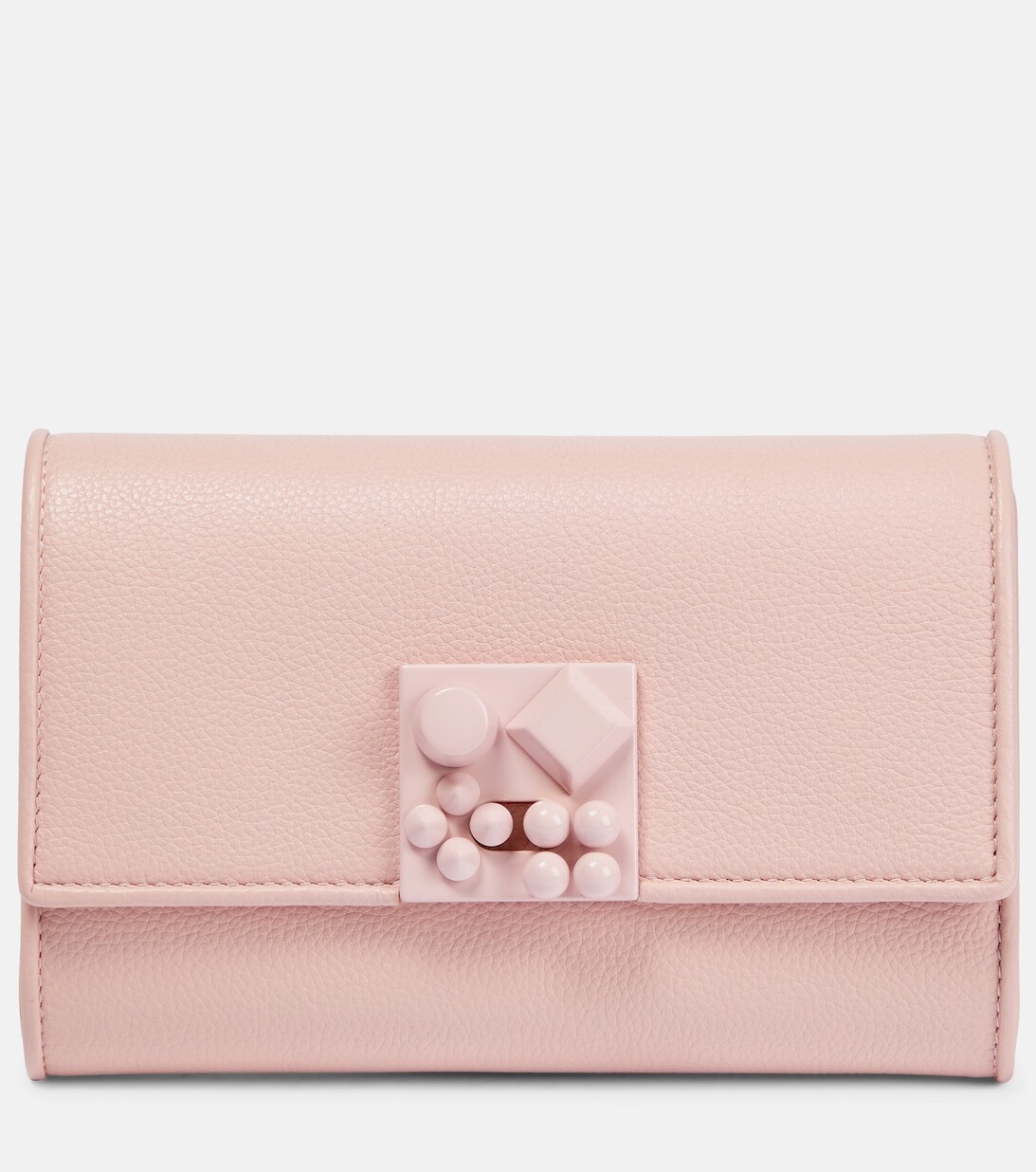 

Кошелек Carasky из кожи на цепочке Christian Louboutin, розовый