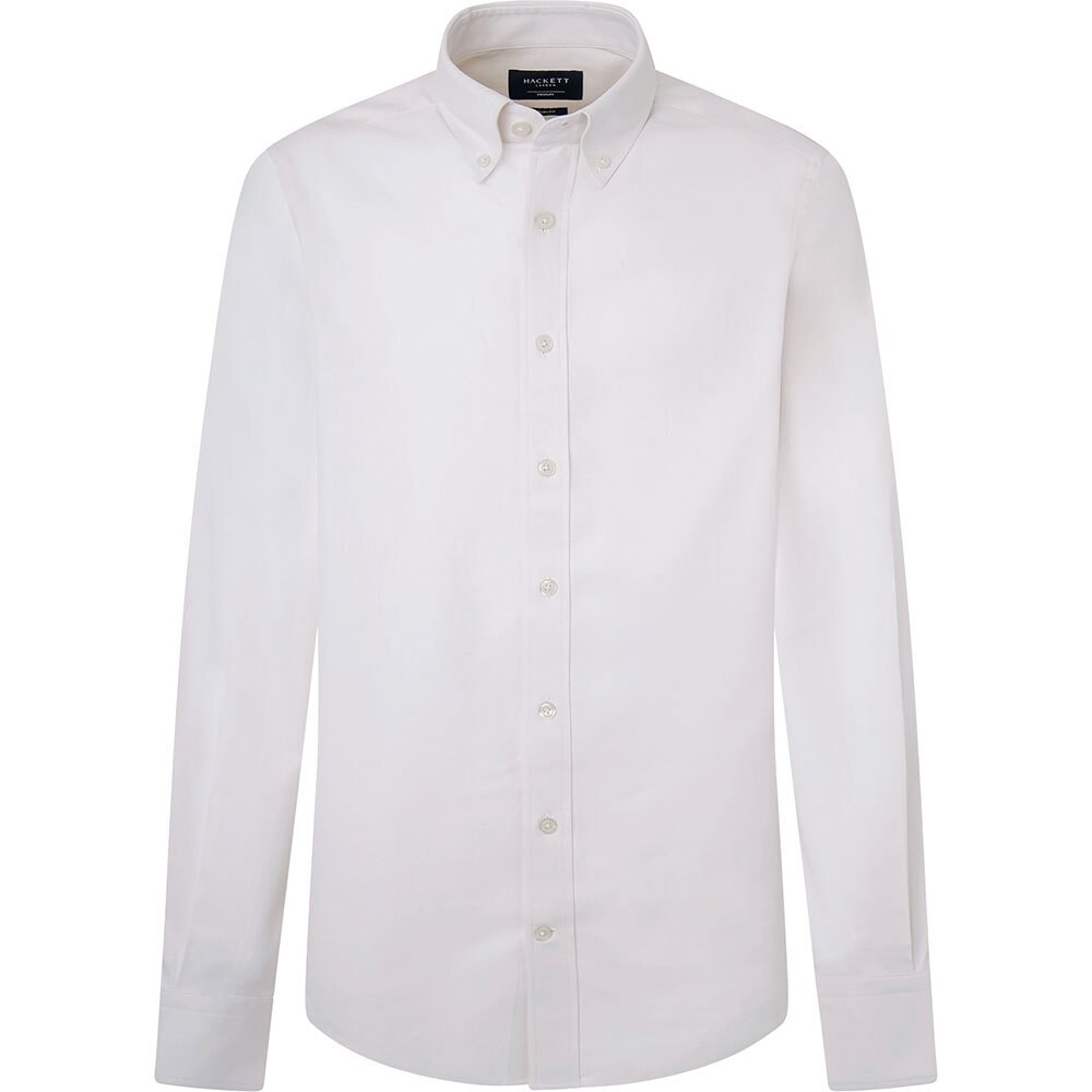

Рубашка Hackett Mlange Flnl Hringbone, белый