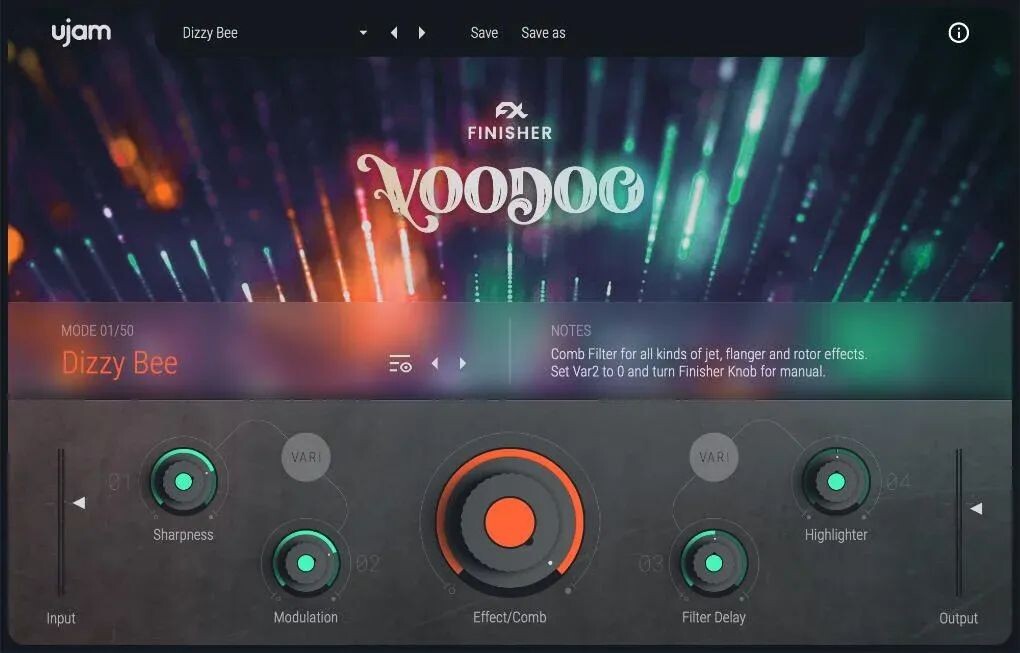

Плагин UJAM Finisher Voodoo Creative Guitar FX