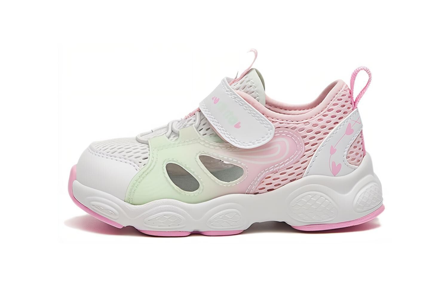 

Кроссовки Anta kids Butterfly Wings Toddler Shoes TD Low-top White/powder
