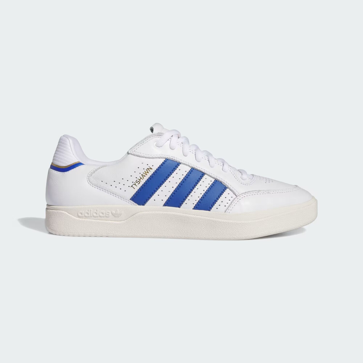 

Кроссовки Тишон Adidas, цвет Cloud White/Royal Blue/Chalk White
