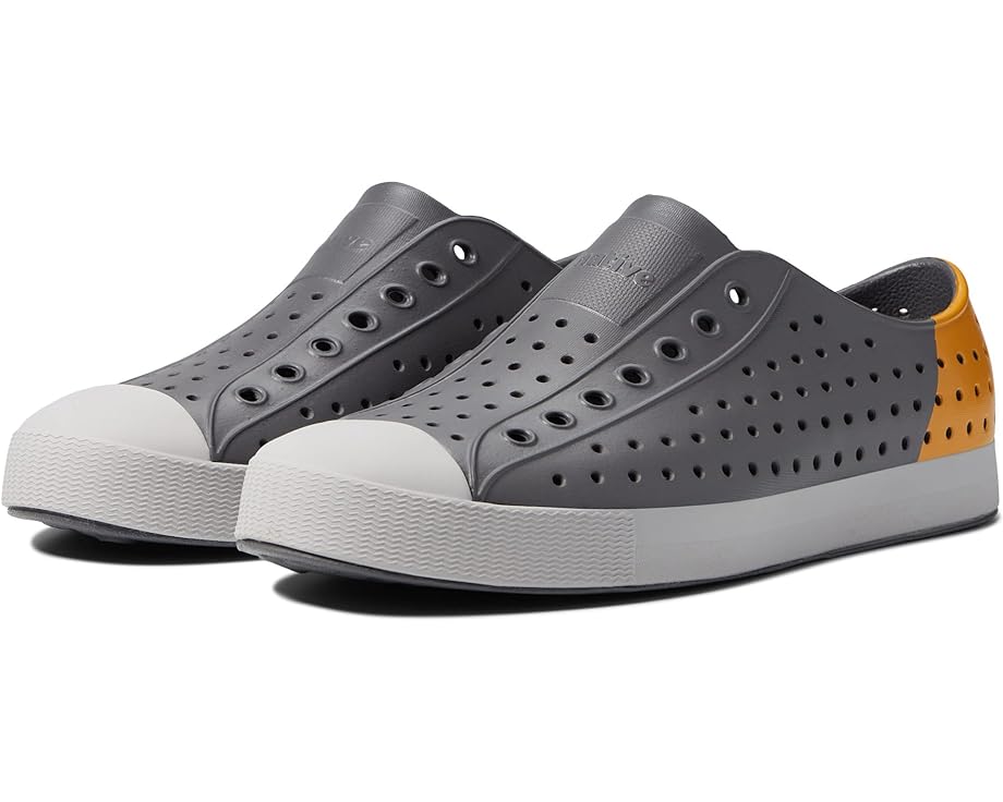 Кроссовки Native Shoes Jefferson Block, цвет Dublin Grey/Mist Grey/Trip Block фон colorama 1 35x11m mist grey ll co5102