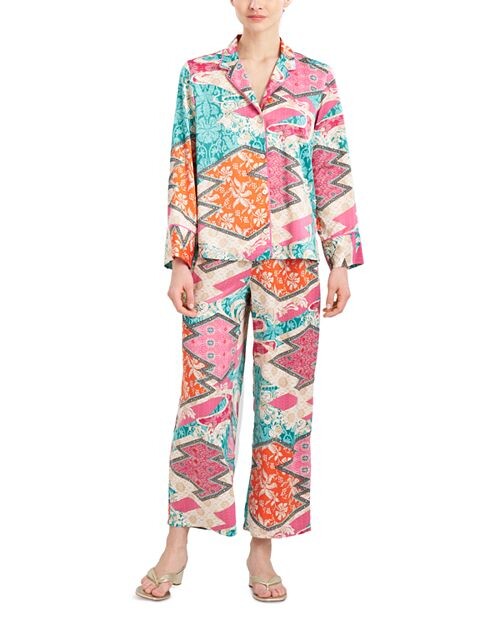 

Пижамный комплект Orient Express Charmeuse с принтом Natori, цвет Multi