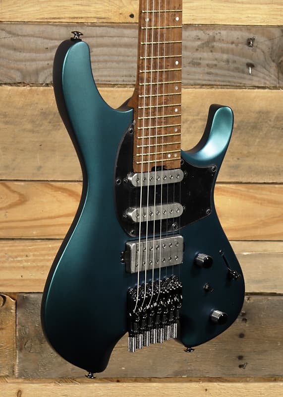 Электрогитара Ibanez Q547 7-String Electric Guitar Guitar Blue Chameleon Metallic Matte w/ Gigbag