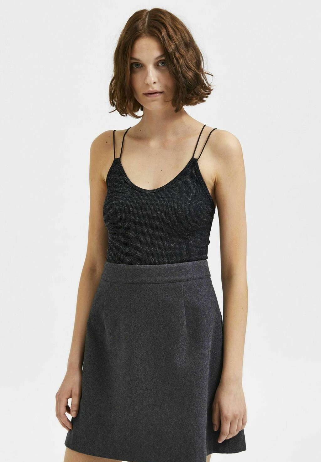 

Корпус ГЛИТЦЕР Selected Femme, черный