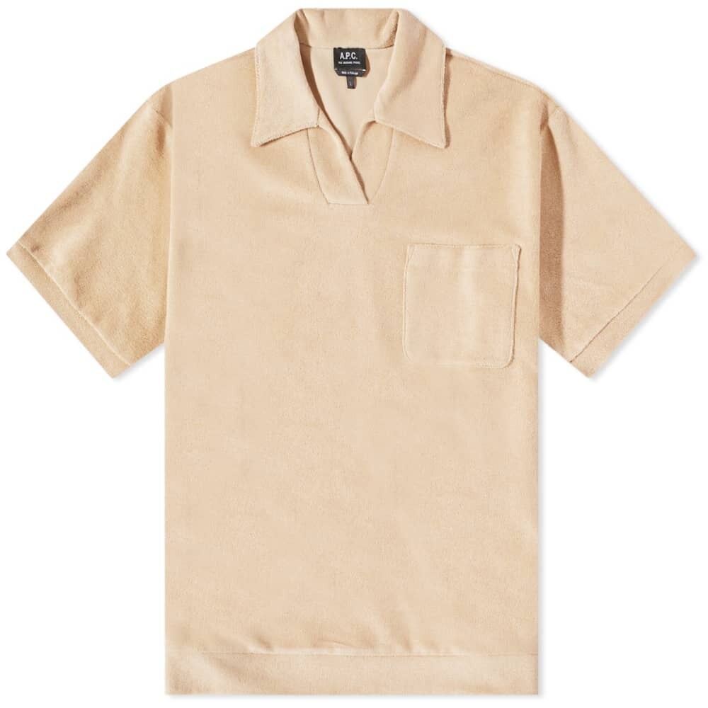 

A.P.C. Аугустино Терри Поло, бежевый