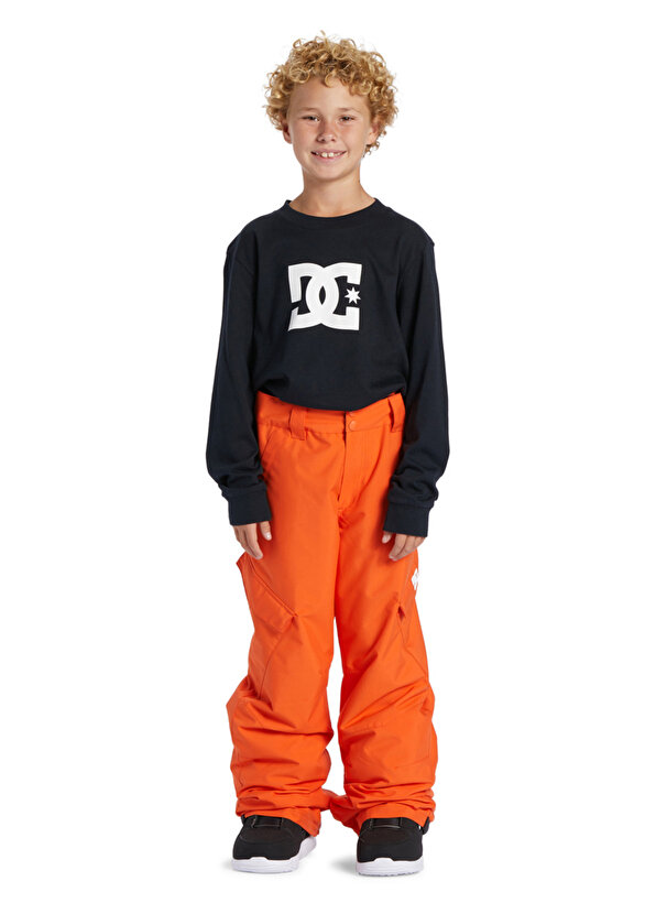 Брюки для сноуборда banshee youth оранжевые для мальчиков Dc