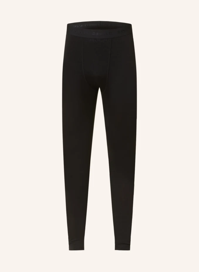 Функциональные брюки-белье breeze из шерсти мериноса Devold, черный