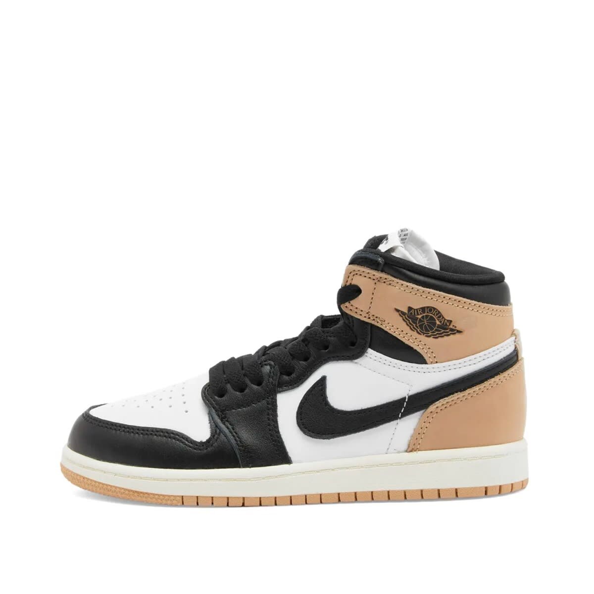 

Кроссовки Air Jordan 1 Retro High Og Rmst Ps, цвет Black, Legend Brown & Sail