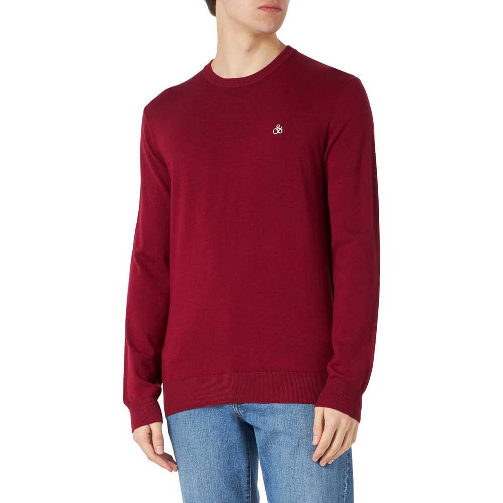 

Свитер Scotch & Soda Essential Crew Neck, красный