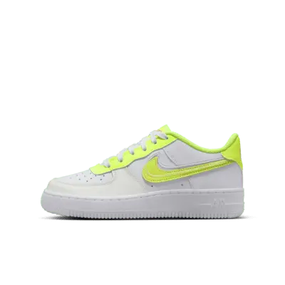 

Кроссовки Nike Air Force 1 LV8, цвет White/Volt/Pink Glow/Multi-Color