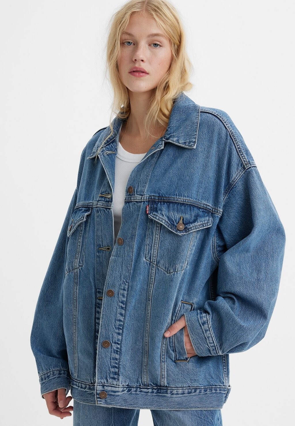 

Короткое пальто Levi's ЖЕНСКИЙ ГРУЗОВИК, держи мою сумочку дальнобойщика
