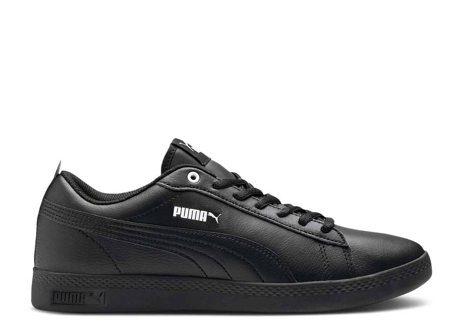 

Кроссовки Puma Wmns Smash V2 Leather 'Black', черный