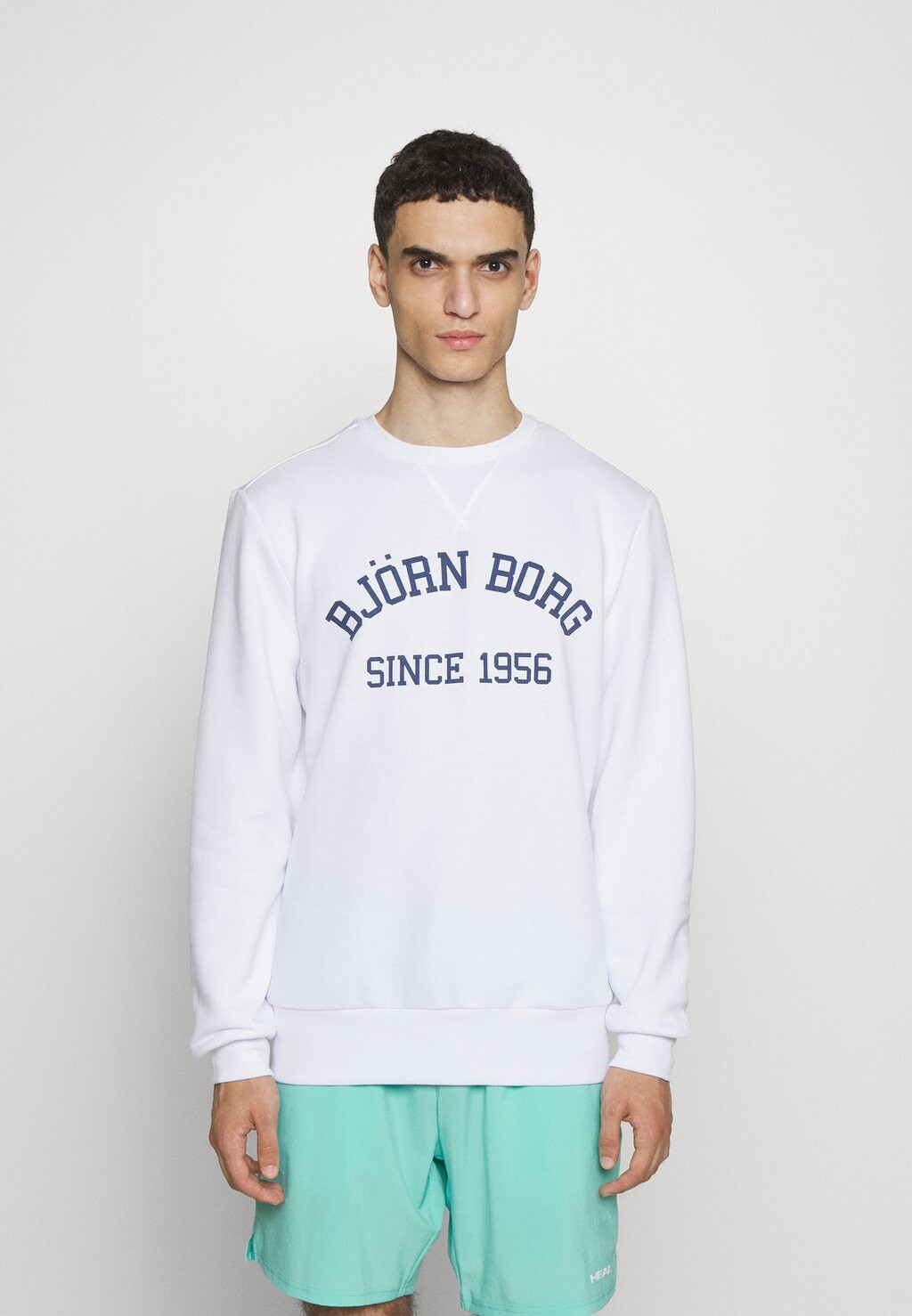 

Толстовка Björn Borg BORG ESSENTIAL CREW, цвет brilliant white