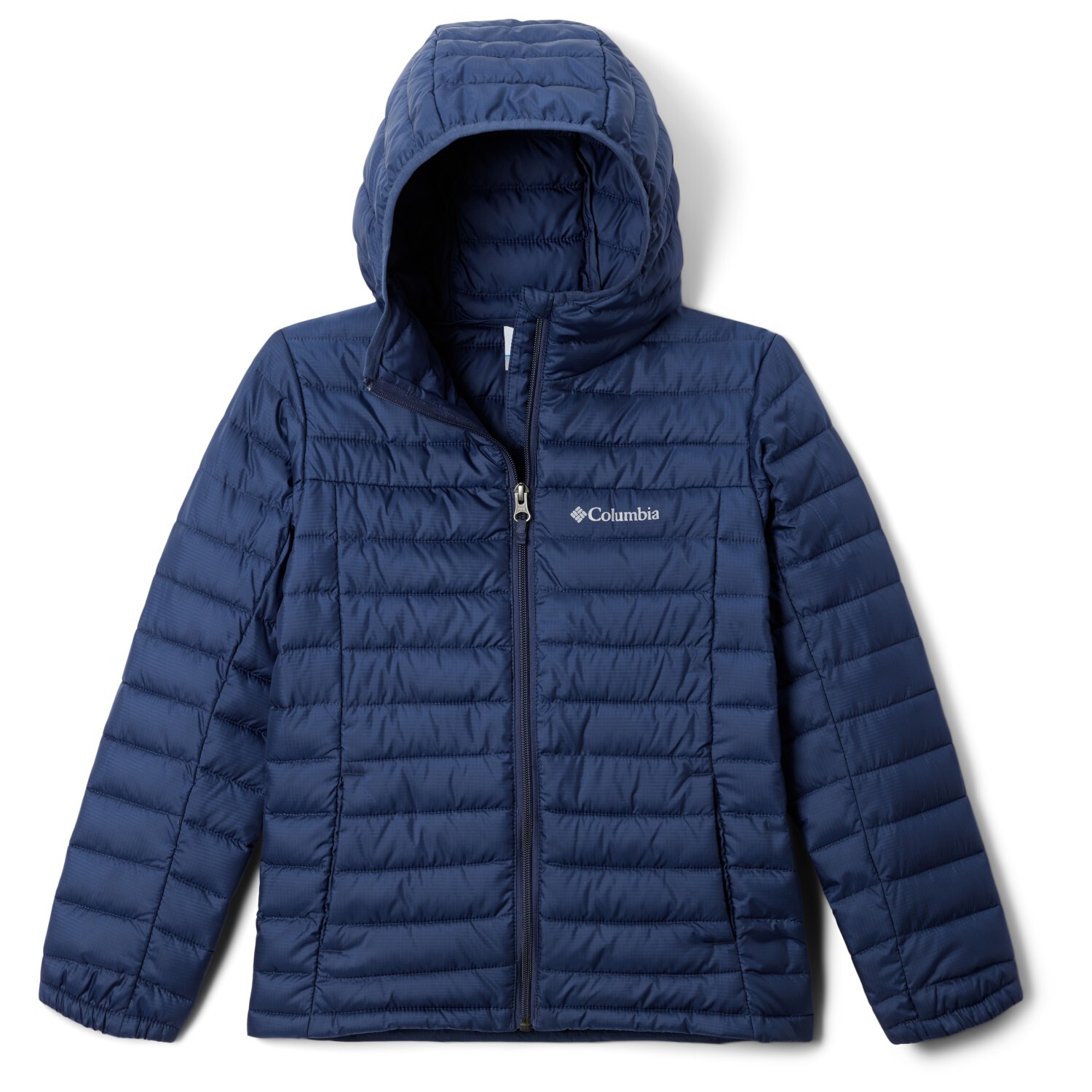 

Куртка из синтетического волокна Columbia Girl's Silver Falls Hooded, цвет Nocturnal