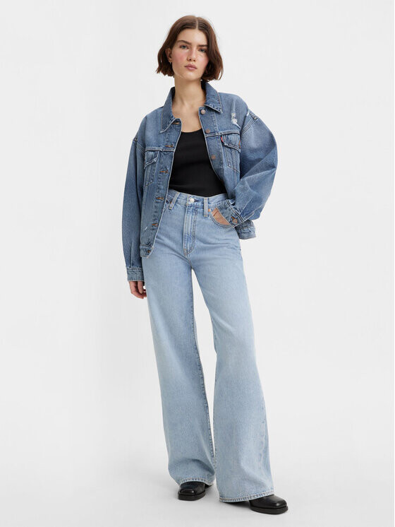

Джинсы широкие Levi's, синий