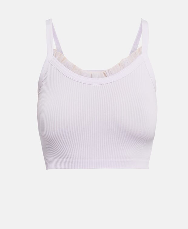 

Укороченный топ Guess, лиловый