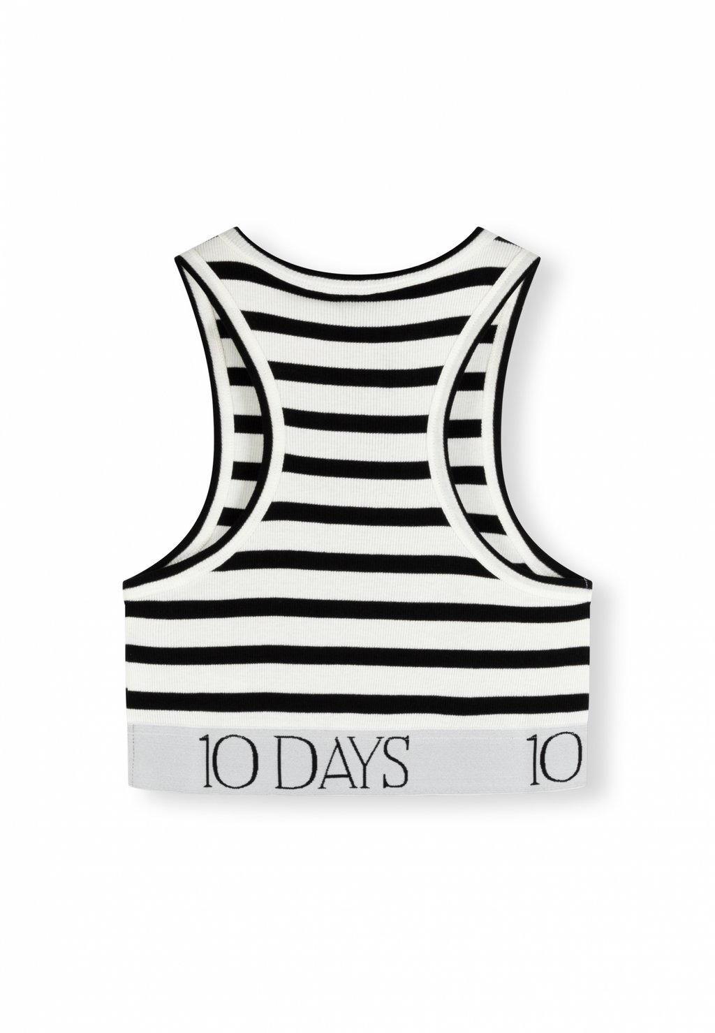 Топ STRIPE 10<b>DAYS</b>, <b>цвет</b> ecru black - фото 2. Топ STRIPE 10<b>DAYS</b>, <b>цвет</b> ecru b...