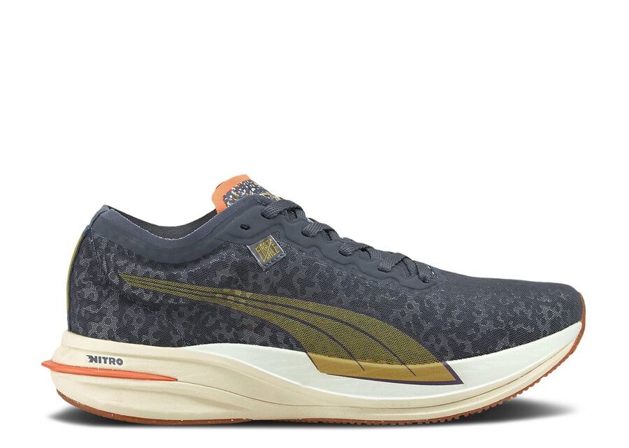 

Кроссовки Puma First Mile X Deviate Nitro 'Dark Slate Bamboo', серый