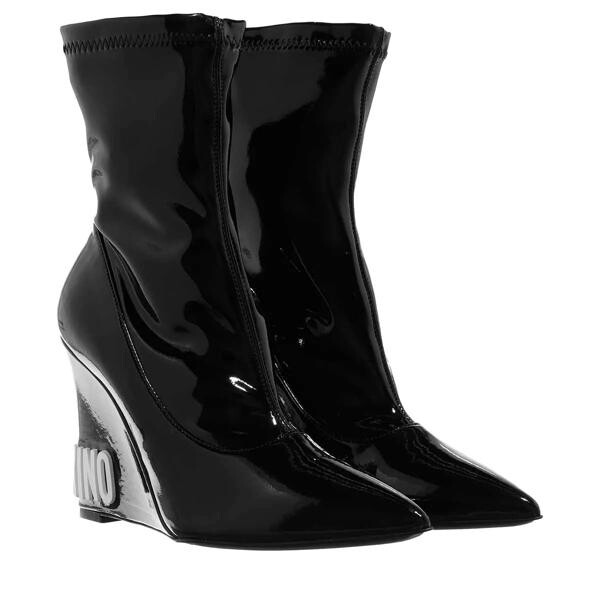 

Ботинки sca.nod.zp ml63/100 lakpu Moschino, черный