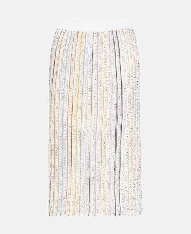 

Трикотажная юбка Missoni, белый
