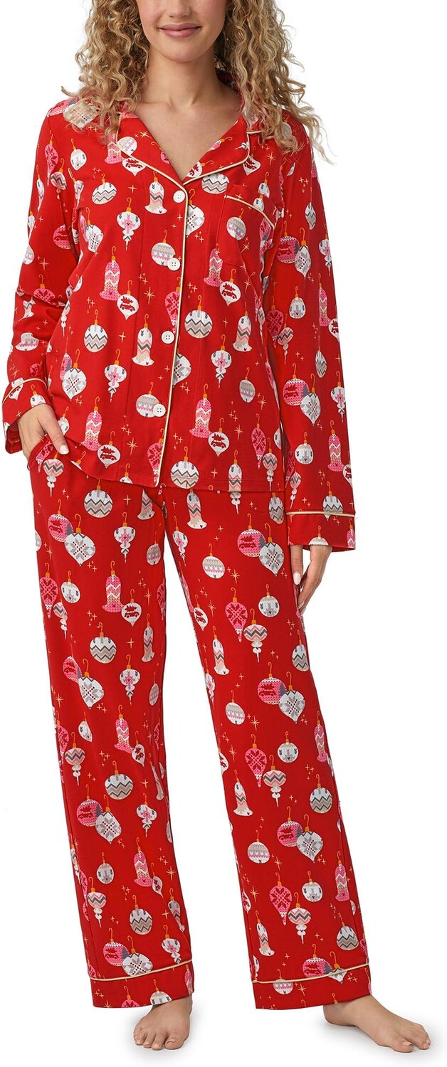 

Классический пижамный комплект с длинными рукавами Bedhead PJs, цвет Adornments