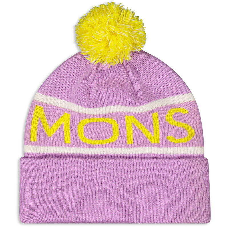 

Шапка McCloud Pom Pom Merino Mons Royale, розовый