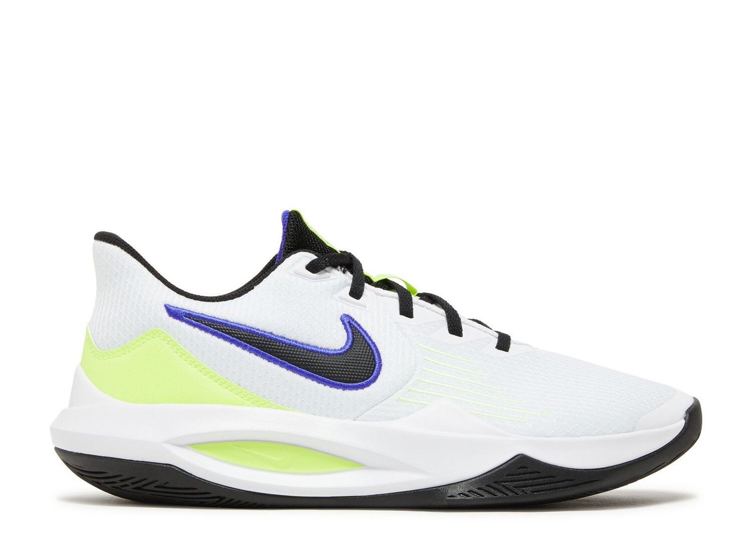 

Кроссовки Nike Precision 5 'White Barely Volt', белый