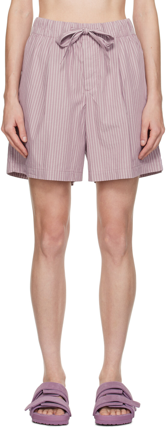 

Пурпурные пижамные шорты Birkenstock Edition Tekla, цвет Mauve stripes