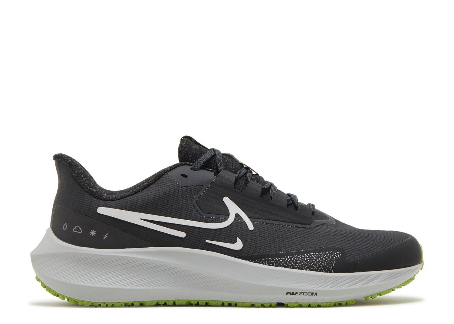 

Кроссовки Nike Air Zoom Pegasus 39 Shield 'Black Dark Smoke Grey', черный