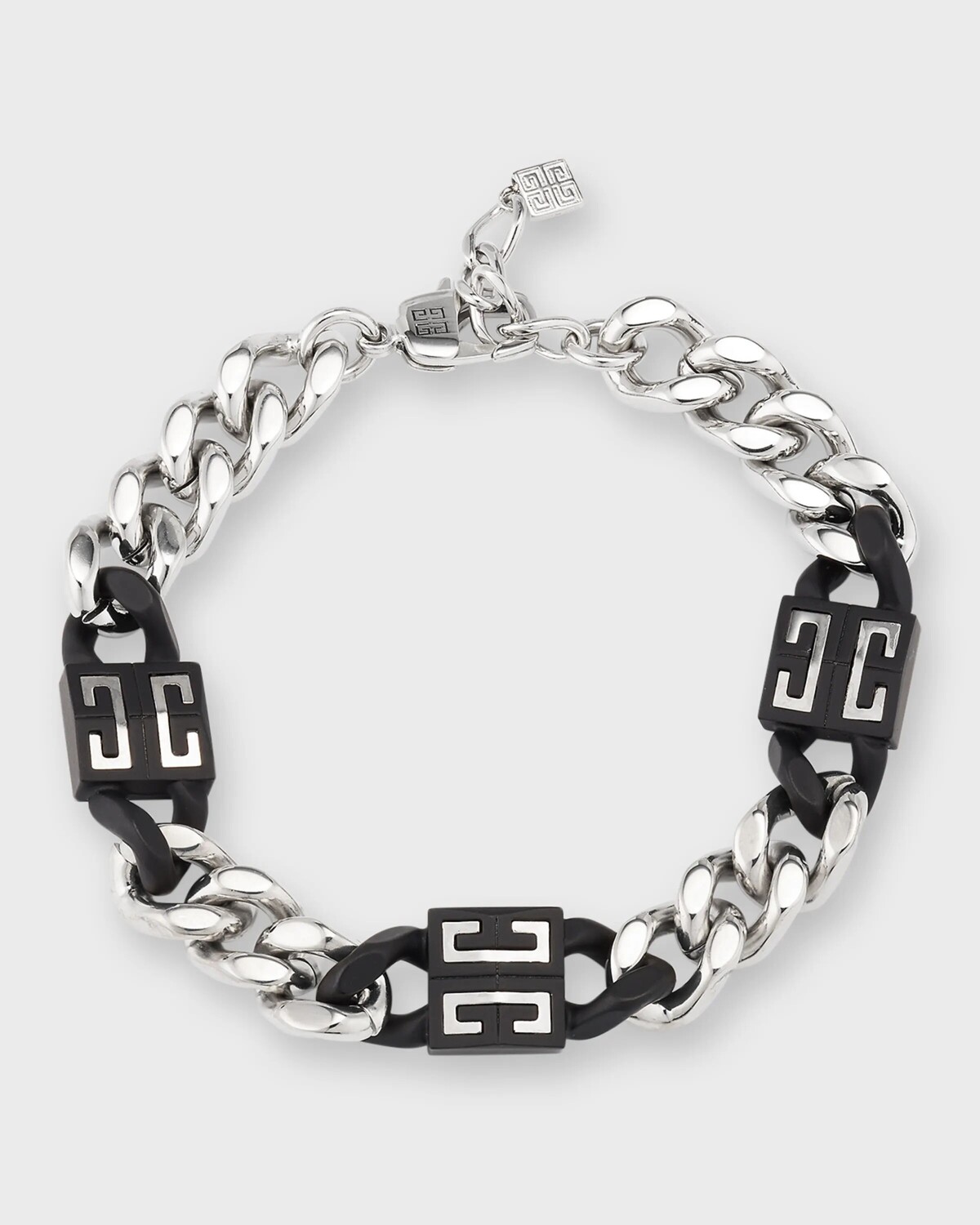 

Мужской браслет-цепочка 4G Givenchy, цвет Black Silvery
