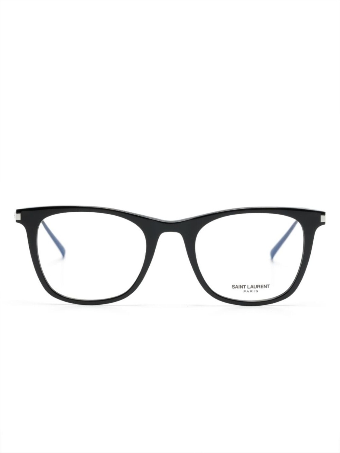 

Saint Laurent Eyewear очки в круглой оправе с логотипом, черный