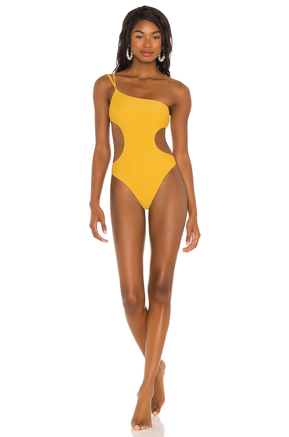 

Купальник Tularosa Lanah, цвет Mustard Yellow