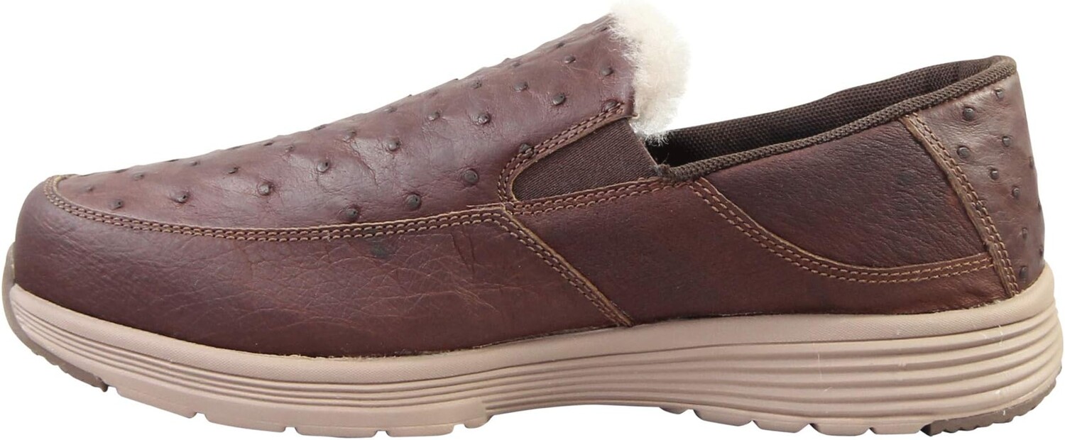 

Лоферы Bulgan Ostrich SUPERLAMB, цвет Tabacco