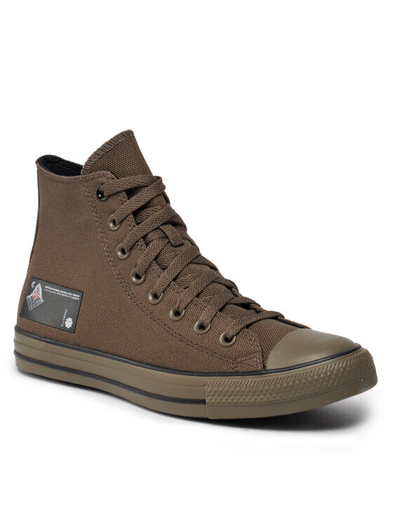 

Кроссовки из ткани Converse, коричневый