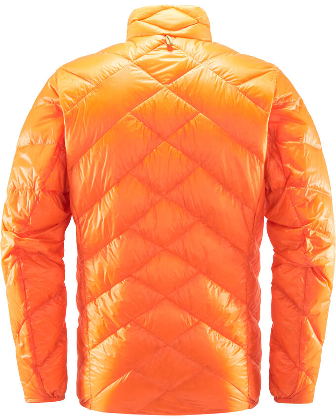 Пуховик lim essens куртка Haglöfs, оранжевый