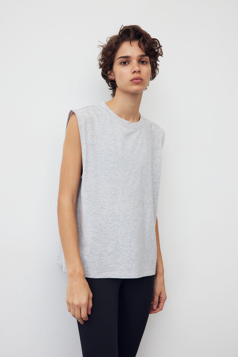 

Топ-жилет drymove sports H&M, серый