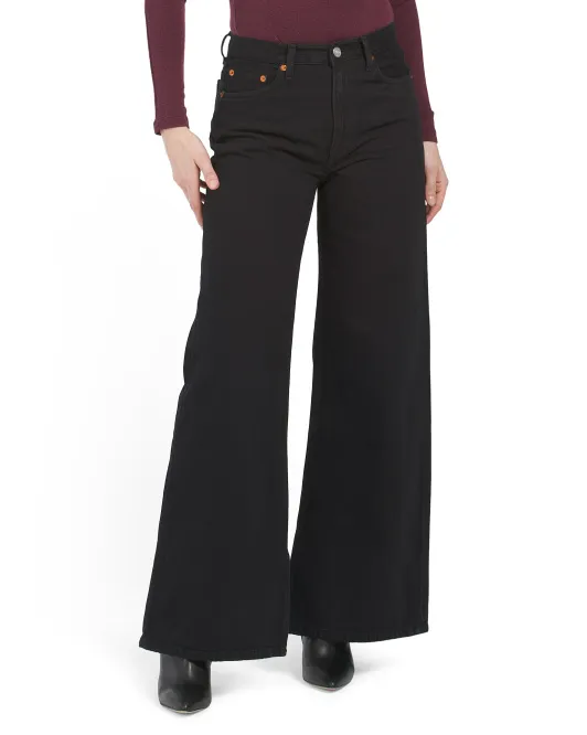 

Свободные джинсы Low Rider Re/Done, черный