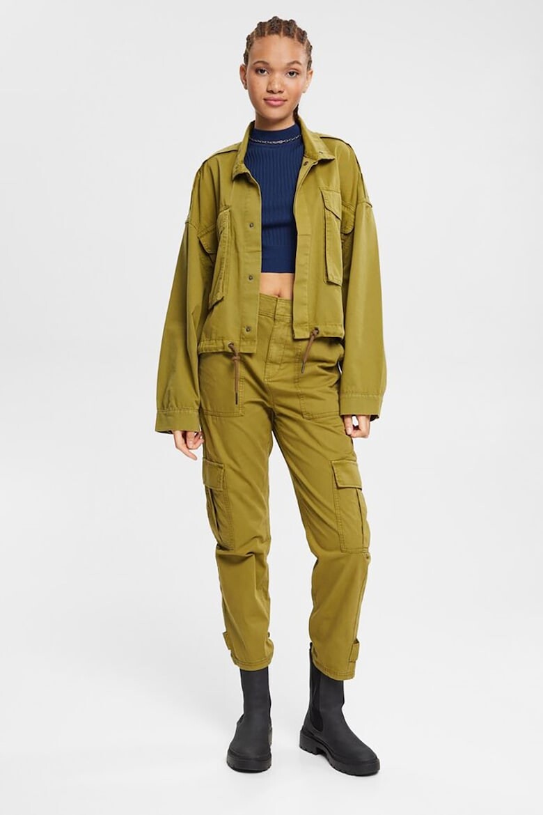 

Куртка свободного кроя с карманами Edc By Esprit, зеленый