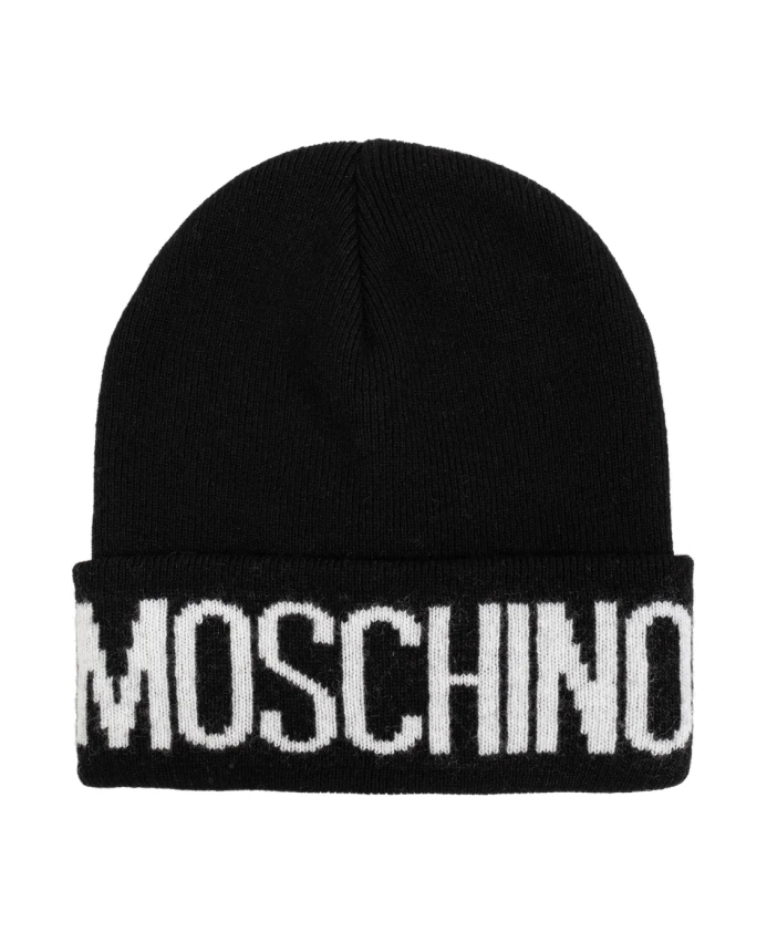 

Кепка с логотипом Moschino, черный