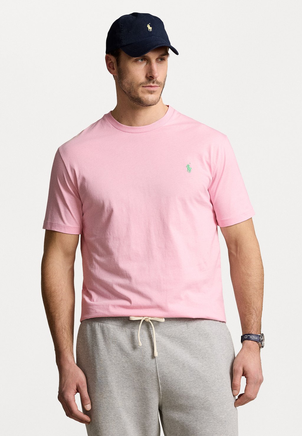 Базовая футболка Polo Ralph Lauren Big & Tall, розовый